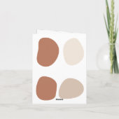 Moderne tweede huwelijksverjaardag kaart (Achterkant)