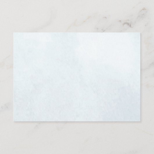 Moderne Twin Blue Balloons Eucalyptus Luier Raffle Informatiekaartje (Achterkant)