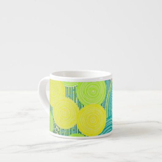 Moderne Type Ronde Ontwerpen Expresso Kop (Links)