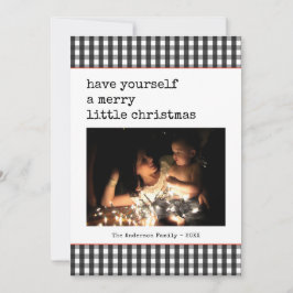 Moderne typemachine Prettig Kerstfeest Foto