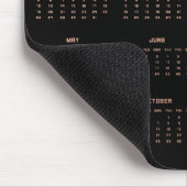 Moderne Typografie 2020-kalender | Faux Roos Gold Muismat (Hoek)