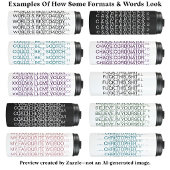 Moderne typografie Aangepaste geheime boodschap WB Thermosbeker
