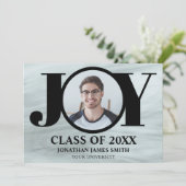 Moderne Typografie Aankondiging Afstuderen foto's (Staand voorkant)