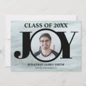 Moderne Typografie Aankondiging Afstuderen foto's (Voorkant)