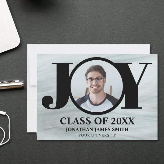 Moderne Typografie Aankondiging Afstuderen foto's