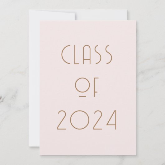 Moderne Typografie Aankondiging Afstuderen foto's (Achterkant)