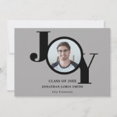 Moderne Typografie Aankondiging Afstuderen foto's (Voorkant)