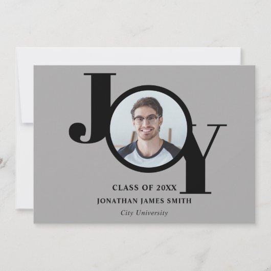 Moderne Typografie Aankondiging Afstuderen foto's (Voorkant)