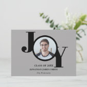 Moderne Typografie Aankondiging Afstuderen foto's (Staand voorkant)