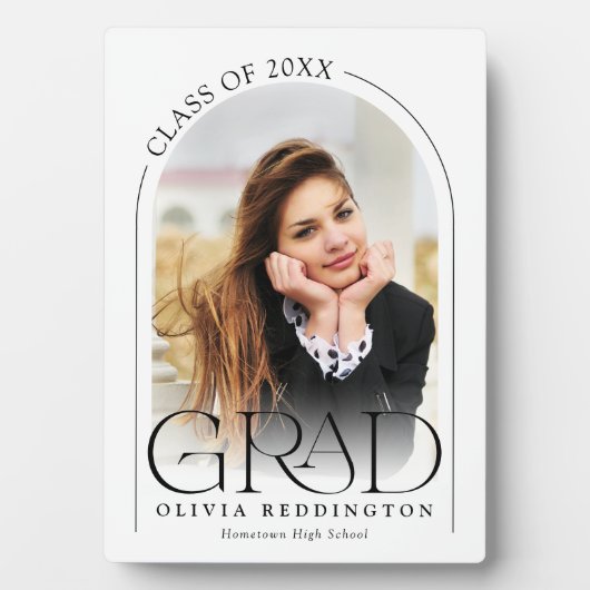 Moderne typografie Afstuderen Fotoboog Fotoplaat (voorkant)