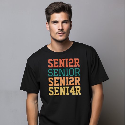 Moderne Typografie Afstuderen Senior 2024 T-shirt
