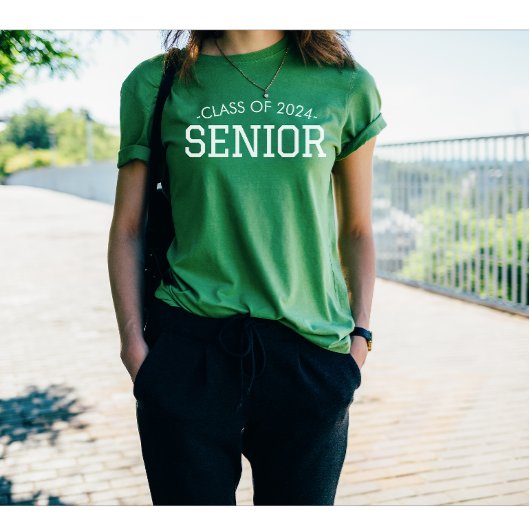 Moderne Typografie Afstuderen Senior 2024 T-shirt
