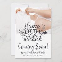 Moderne Typografie Baby Bump Photo Pregnancy Annou
