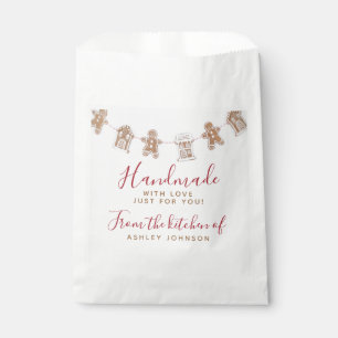 Moderne typografie Bakkerijproducten Peperkoek Bedankzakje