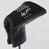 Moderne Typografie Beste Opa door par Aangepaste N Golfheadcover (3/4 voorkant)