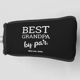 Moderne Typografie Beste Opa door par Aangepaste N Golfheadcover