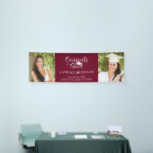 Moderne typografie CONGRATS AFSTUDEERDER Foto Maro Spandoek (Beurs)