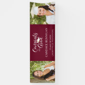 Moderne typografie CONGRATS AFSTUDEERDER Foto Maro Spandoek (Verticaal)