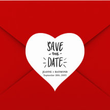 Moderne Typografie Custom Wedding Save the Date