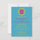 Moderne Typografie Dubbel Geluk Chinese Bruiloft Kaart (Voorkant)