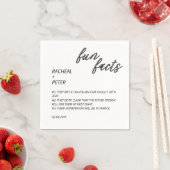 Moderne typografie Eenvoudig vuurtje Servet (Insitu)