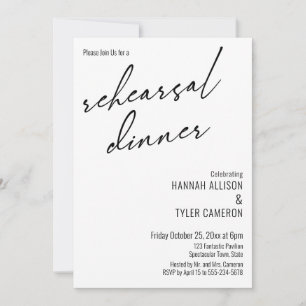 Moderne typografie Eenvoudige repetitie Kaart