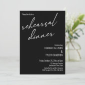 Moderne Typografie Eenvoudige repetitie: zwart din Kaart (Staand voorkant)