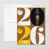 Moderne typografie eindexamen aankondigingen (Voorkant / Achterkant)