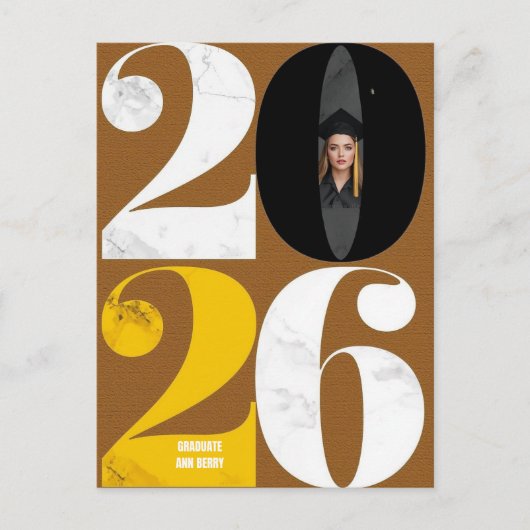 Moderne typografie eindexamen aankondigingen (Voorkant)