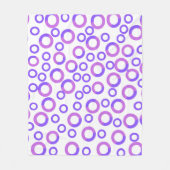 Moderne typografie Elegant script Fleece Deken (Voorkant)