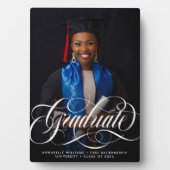 Moderne Typografie Foto Afstuderen Fotoplaat (voorkant)