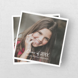 Moderne Typografie Foto Afstuderen Servet