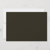 Moderne typografie foto bruid bedankt kaart (Achterkant)