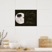 Moderne typografie foto digitale welkom poster (Keuken)
