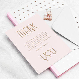 Moderne Typografie Foto Graduation Party Uitnodige Bedankkaart