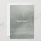 Moderne Typografie Foto Wedding Save The Date (Achterkant)