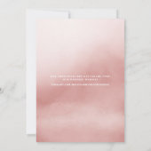 Moderne Typografie Foto Wedding Save The Date (Achterkant)