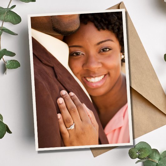 Moderne Typografie Foto Wedding Save The Date