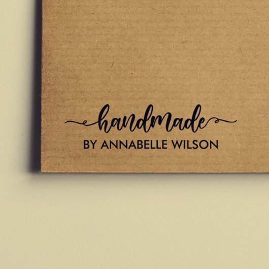 Moderne typografie gemaakt door  zelfinktende stempel