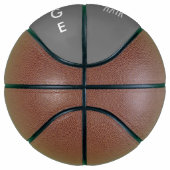 Moderne typografie grappig pap grijs haar dag basketbal (Rechts)