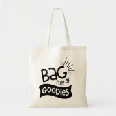 Moderne typografie grappige citaten tote bag (Voorkant)