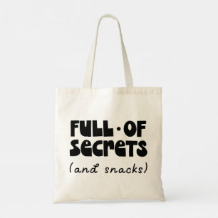 Moderne typografie grappige citaten tote bag