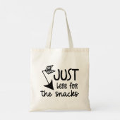 Moderne typografie grappige citaten tote bag (Achterkant)