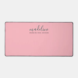 Moderne typografie grijs monogram bureaumat