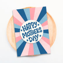 Moderne typografie Happy Mothers Day