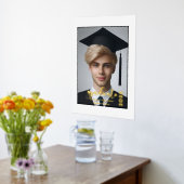 Moderne Typografie High School Afstuderen Pet Foto Folie Afdrukken (Laag (Keuken))