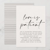 Moderne typografie huwelijk uitgesteld save the da date (Voorkant / Achterkant)