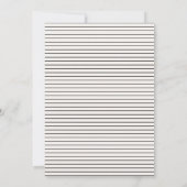 Moderne typografie Huwelijk uitgesteld save the da Save The Date (Achterkant)