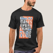 Moderne typografie Inspirerend quotes T-shirt (Voorkant)