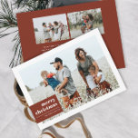 Moderne Typografie Kleurenblok Foto Kerstmis Feestdagenkaart<br><div class="desc">Moderne Typografie Kleurenblok Foto Kerstvakantie Kaart. Klik op de knop Bewerken om uw gegevens aan te passen.</div>